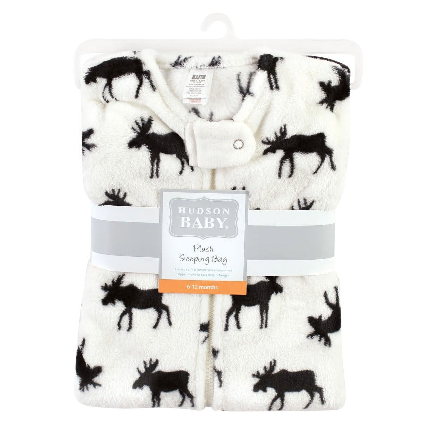 第一ネット Hudson Baby Blanket Sack, Bag, Sleeping Sleeveless Plush ブランケット・おくるみ