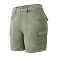 thumbnail image 2 of ZenCart Women Cargo Shorts Casual High Waisted Shorts with Pockets Summer Hiking Shorts Outdoor Outfits for Travel Golf Camping, 2 of 7