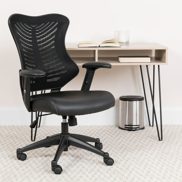 Flash Furniture High Back Designer Black Mesh Executive Swivel ...