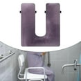 thumbnail image 6 of Bedside Commode Cushion Toilet Seat Riser Soft PU Leather for Elderly Patients and Standard Commode Chairs, 6 of 9