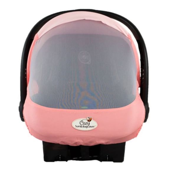 Open Box Lightweight Mesh Sun and Bug Infant Carrier Cover,