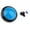 Blue, variant on Milaget 100mm LED Arcade Video Game Button Switch & Microswitch Push Buttons Blue