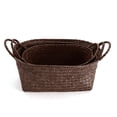 thumbnail image 3 of Natural Woven Seagrass Basket With Lid ,  Apply To Every Corner Of The House, Corridor, Living Room, Children's Room, Bathroom, Balcony Space, 3 of 11