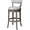Reclaimed Oak, variant on Maven Lane Alexander Kitchen Bar Stool in Weathered Oak Finish w/ Sand Color Fabric Upholstery