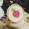 thumbnail image 4 of 4Sheets 50Pcs Heart Water Soluble Embroidery Stabilizers Stick and Stitch Embroidery Paper with Heart Pattern A4 Embroidery Stabilizers for Hand Sewing Lover Beginners, 4 of 9