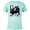 Ocean Blue, variant on Hawkeye Clint Barton Target Practice - Short Sleeve Blended T-Shirt for Adults – Customized-Navy Heather