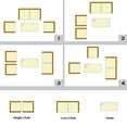 thumbnail image 5 of Patiojoy 8-Piece Rattan Patio Conversation Set Cushioned Sofa with Coffee Table Red, 5 of 6