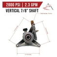 thumbnail image 2 of Pressure Washer Water Pump Excell Vr2500 Vr2522 Vr2530 Troybilt 020486 & More -P#EWT43 65234R3FA570894, 2 of 5