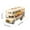 Beige122, variant on Catgeta School Bus Toy with Sound and Light,Simulation Steering Wheel Gear Toy,Toddlers School Bus Toys with Music Education Knowledge Simulation Driving Bus Toys,Gift for 1-3-5 Boys & Girls