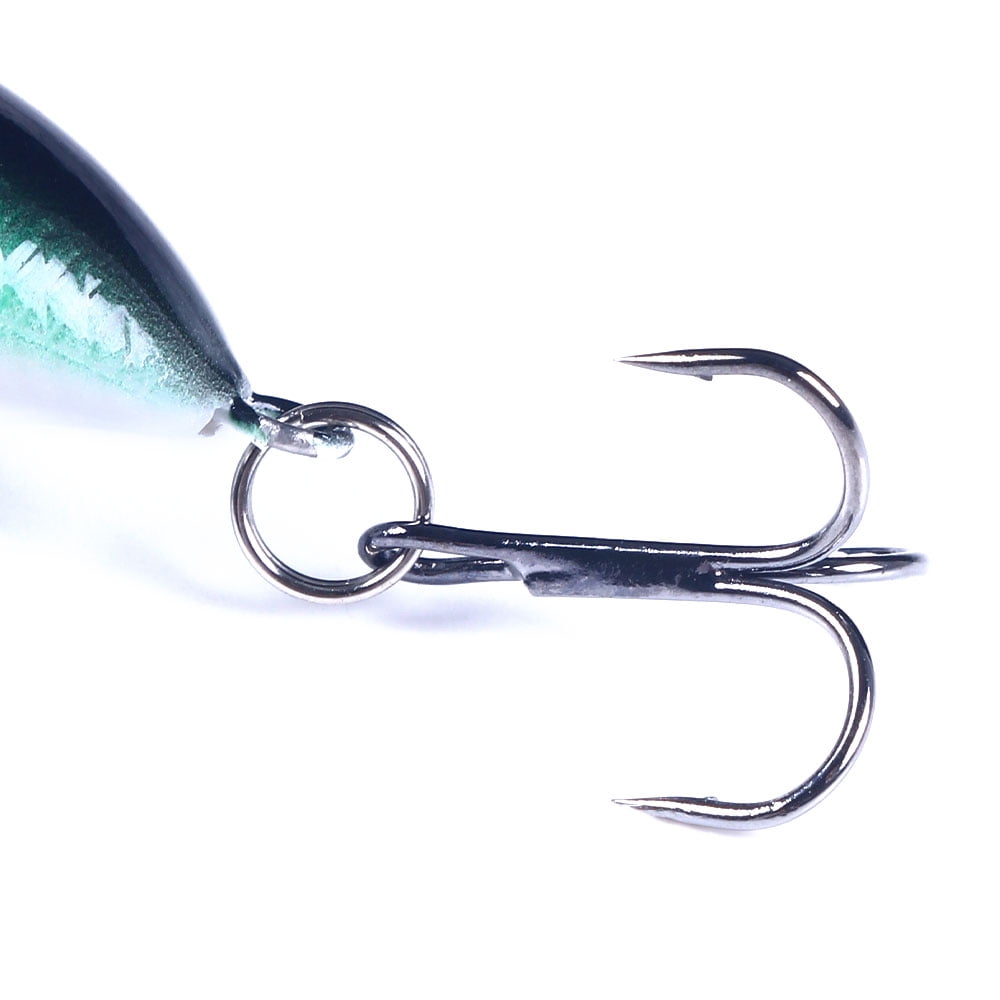 HENGJIA Crank Baits for Bass Fishing 10PCS Plopper Fishing Lure Shallow Diving Crank Bait Square Bill Crankbaits Fishing Lures