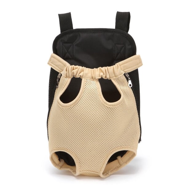 Transportín para perros, mochila de malla de camuflaje para viajes al aire libre, transportador de gatos, bolsos de mano transpirables para perros pequeños, gatos, Chihuahua Tan Jianjun unisex