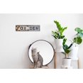 thumbnail image 5 of Vintage Fox Den Metal Tin Sign 4x16 in Art Wall Hanging Decorative Plaque Home Farmhouse Porch Bedroom Decor Ideal for Valentine's Day and Spring Gifts, 5 of 5