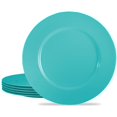 thumbnail image 1 of 72702 6pc Melamine Salad Plate Set  Turquoise, 1 of 1