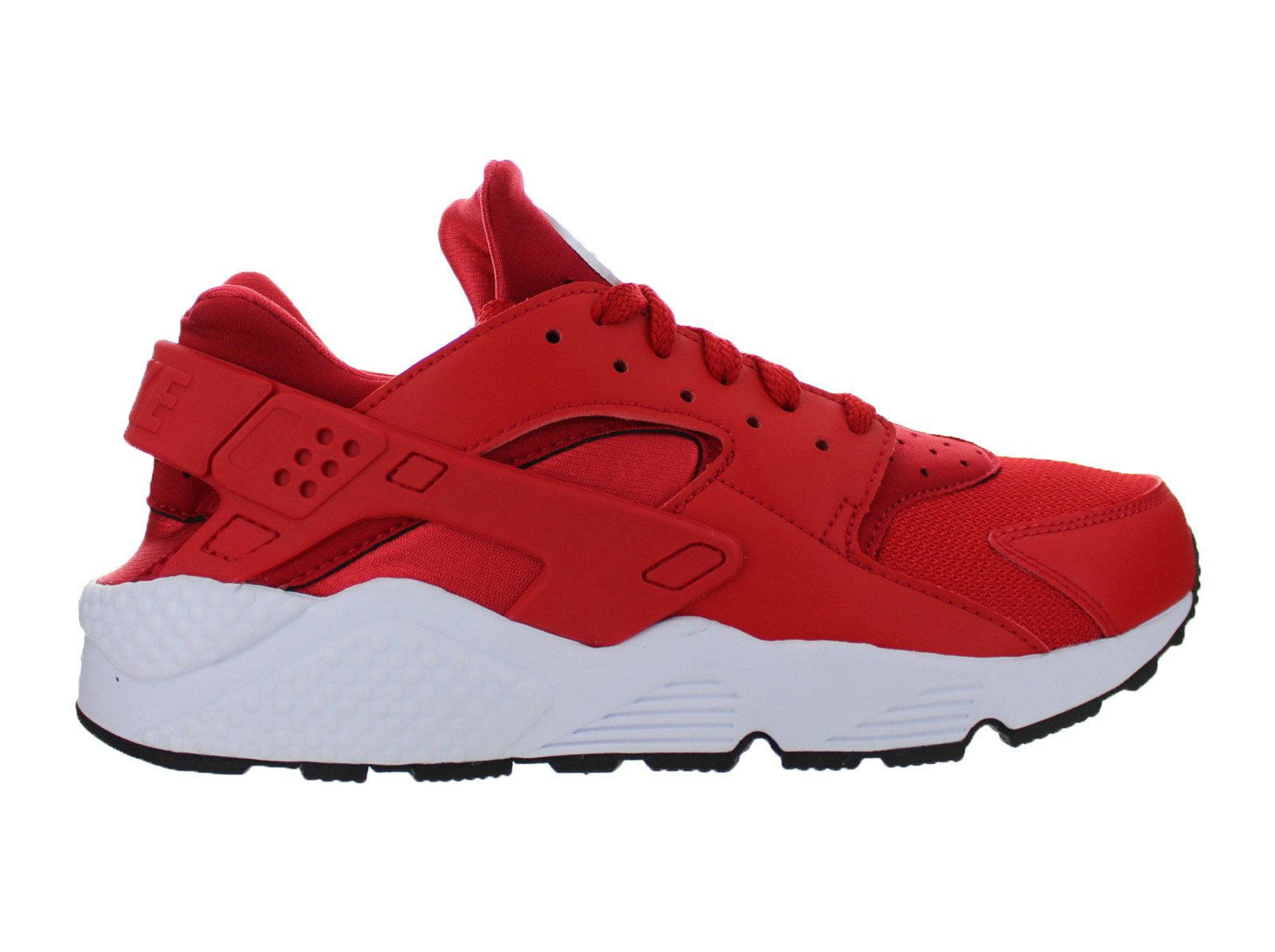 red and black huaraches mens