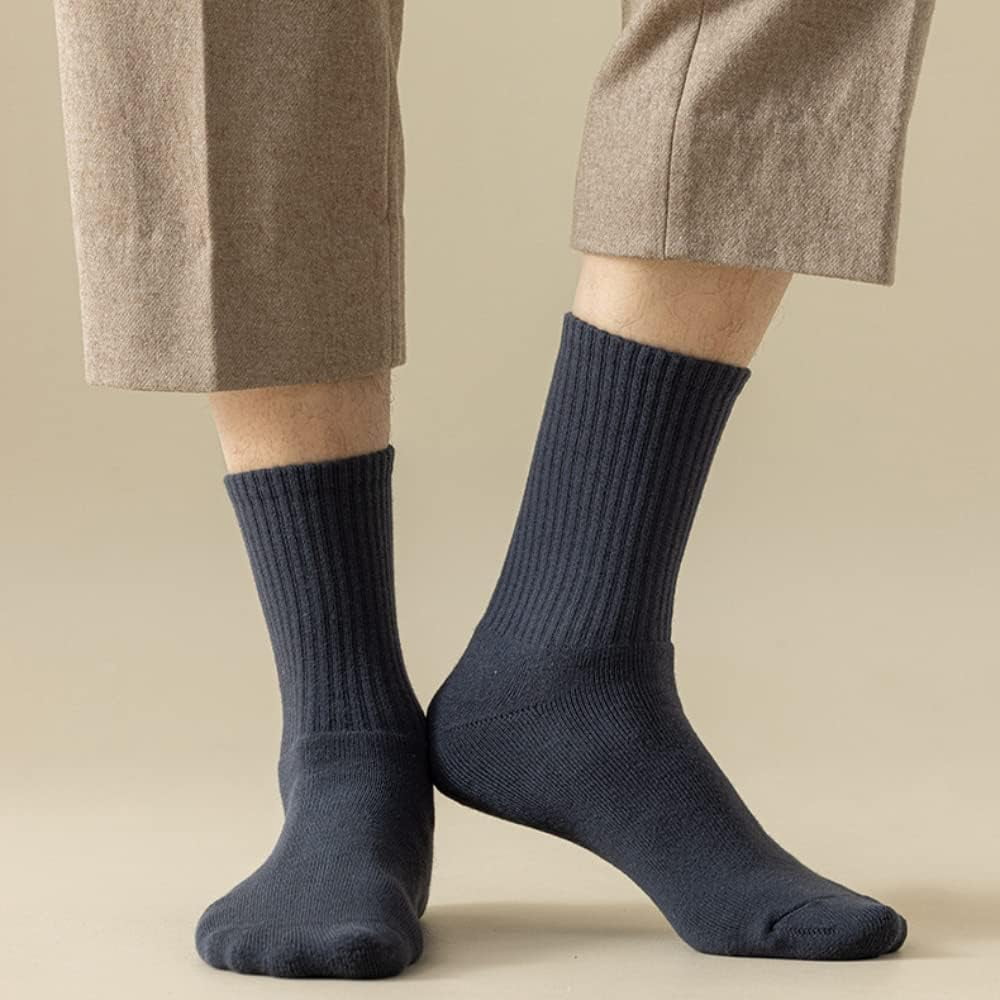 CoCozhu Mens Socks 5 Pack, Cotton Ankle Socks for Men