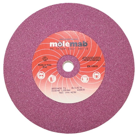 

New Stens Grinding Wheel 750-045 8 x 1 x 5/8 46 grit Ruby