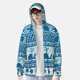 thumbnail image 2 of Balery Sea Underwater Animals Sudadera ligera de manga larga con capucha y protección solar UPF 50+ para hombre y mujer, ideal para pesca y running-3X-Large, 2 of 7