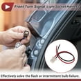thumbnail image 3 of 1 Juego de Cableado de Zócalo de Luz de Señal de Giro Frontal para Volkswagen Jetta 1999-2005 No.1J0953123 Conector de Pigtail de Bombilla, 3 of 7