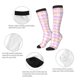 thumbnail image 3 of Fotbe Heart Buffalo Plaid Calcetas Divertidas Estampadas para Hombre y Mujer, Calcetas de Algodón hasta la Rodilla para Caminar, Correr, Enfermería y Embarazo, 3 of 6
