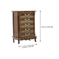 thumbnail image 2 of Dollhouse Cabinet Toys 1 6 Scale Doll Furniture Doll Accessories Delicate Mini Cabinet Child, 2 of 6