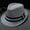 Grey, variant on Helii Unisex Vintage Jazz Fedora Hat, British Style Breathable Sun Hat, Portable Travel Outdoor Casual Cap for Men and Women