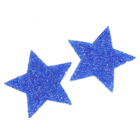 

Agatige 10pcs Rhinestone Star Applique Iron On Clothes Patch For Dress Shoes Bag Hat Star Applique Rhinestone Sticker