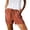 Orange, variant on Shorts Womens Clearance Womens Plus Size Comfy Drawstring Casual Elastic Waist Pocket Loose Shorts Pants