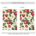 thumbnail image 4 of Yayeee Garden Flag 28" x 40" Double Sided Outdoor Yard Lawn Holiday Decorations, Apple Leaves Pattern, 4 of 6