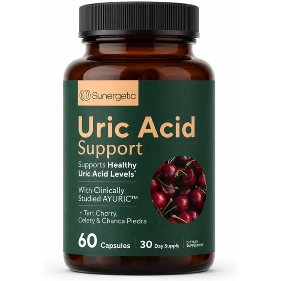 Tart Cherry and Chanca Piedra Joint Support Veggie Capsules, 60 Count