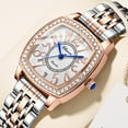 thumbnail image 3 of CHENXI Ladies RoseGold Watches Top Brand Luxury Fashion Diamond Women Watch Stainless Steel Quartz Waterproof Wristwatches, 3 of 7