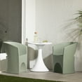 thumbnail image 1 of South Shore Dalya Table and Chairs Bistro Set, in White and Sage Green, 1 of 12