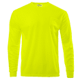 thumbnail image 2 of Jorestech Hi-Vis Long Sleeve Yellow T-Shirt 3XL, 2 of 7