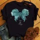 thumbnail image 3 of Camiseta de algodón para niños de Disney Mickey Minnie Mouse, nueva camiseta de moda Harajuku para niña, camiseta de verano de manga corta para bebé, ropa para niño, 3 of 5