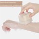 thumbnail image 3 of Bewildely Cepillo de ducha de mango largo, exfoliante para la espalda, cepillo desmontable para el cuerpo de la ducha, limpiador de piel de baño de mano Accesorios de baño Blanco Bewildely HA027020-01, 3 of 6