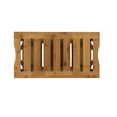 thumbnail image 5 of Linon Bracken Bathroom Stool with Shelf, 18" Seat Height, Natural Bamboo Finish, 5 of 10