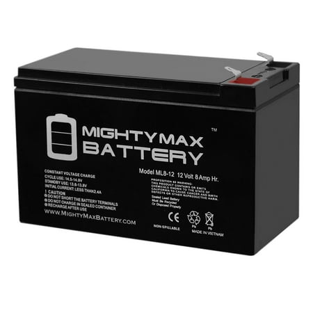 12V 8Ah SLA Battery Replacement for ExpertPower EXP1270, EXP1272
