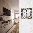 thumbnail image 5 of Yayeee Rocker Switch Wall Plate 2-Gang 4.7"x4.6" Home Decorative Outlet Cover, Black Lines, 5 of 6