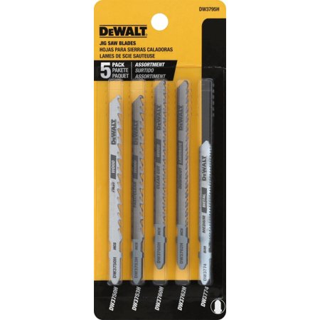 5 PC T SHANK JIGSAW BLADE ASSORTMENT