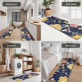 thumbnail image 5 of Pioneer Flower Floral Print Pattern Kitchen Rugs Sets Of 3,Kitchen Runner Rugs Non Skid Washable,Decorative Kitchen Floor Mats for Kitchen,Sink,Laundry,17"x30"+ 17"x47" + 17"x59", 5 of 6