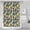 Print Lemon, variant on Artistic Watercolor Dog Shower Curtain - Hand-Drawn Paw Print 72" x 72" Hotel Style Bathroom Decor No Fading