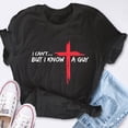 thumbnail image 4 of EcoLoom I Can't But I Know A Guy Jesus Cross Christian Short Sleeve Unisex T Shirt, 4 of 6