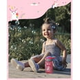 thumbnail image 4 of Opard Kids Water Bottle, BPA Free Tritan 13.5oz Water Bottle with Leakproof Lid, Straw & Carrying Loop for Toddlers, 4 of 7