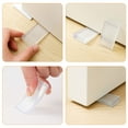 thumbnail image 3 of CTIRCHIU 4PCS Toilet Shims Transparent PVC Stabilizing for Furniture on Uneven Floors, 3 of 8