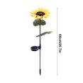 thumbnail image 3 of Led Solar Sunflower Light Garden Outdoor Simulation Plug-in Lamp Garden Light Waterproof Light, 3 of 6