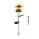thumbnail image 3 of Luces solares para exteriores, luz LED solar de girasol, lámpara enchufable de simulación para jardín, luz de jardín, tela impermeable, luz de simulación de flor, luz de energía solar, 3 of 6