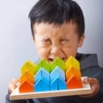 HABA 3D Arranging Game - Creative Stones Wooden Building Blocks ...