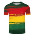 thumbnail image 3 of Tops para hombre, blusas y camisas de manga corta con cuello redondo para hombre Camisa de manga corta estampada para hombre Top/camisa de manga corta con cuello redondo Tops para hombre, 3 of 4