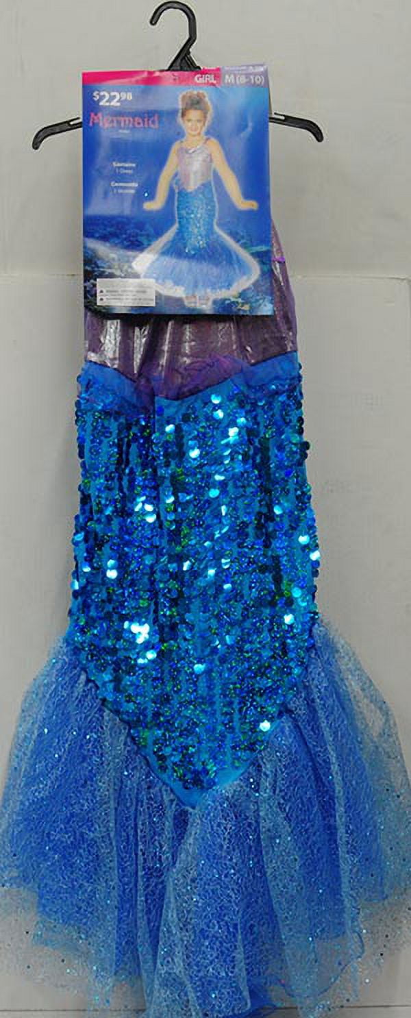 Girl Dark Siren Halloween Costume