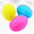 thumbnail image 3 of SPRING PARK Interactive TPR Pet Cleaning Molar Bite Dog Balls Puppy Chew Training Interactive Toy, 3 of 7