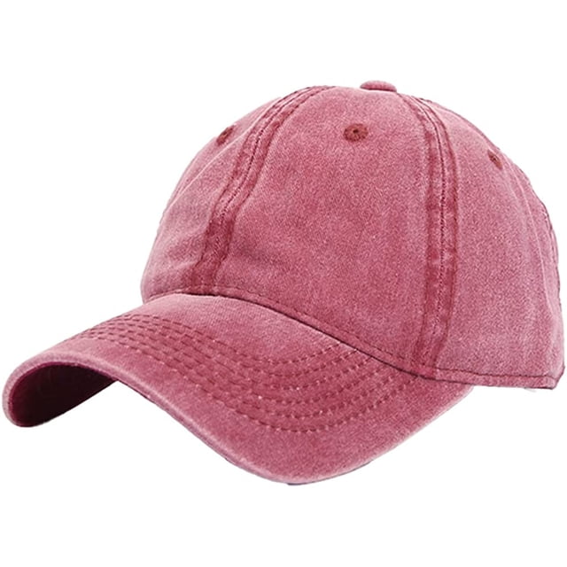 LinYooLi Casquette de Baseball Rétro Unie pour Femmes Hommes Sensation Denim Tendance Chapeau Crâne Réglable Toutes Saisons Décontracté